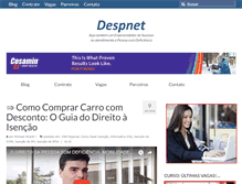 Tablet Screenshot of despnet.com